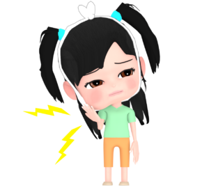 おたふくかぜのイラスト