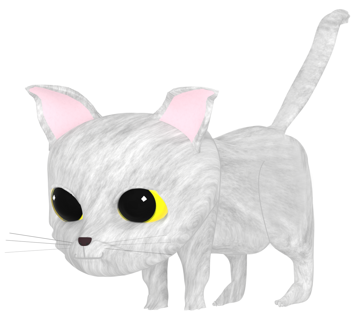 マンチカンのイラスト