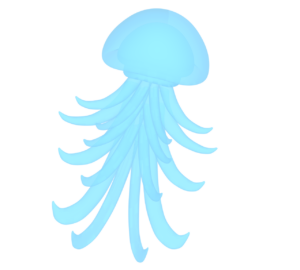 謎クラゲのイラスト