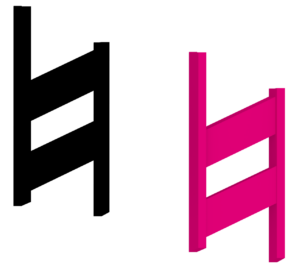 ナチュラルの記号のイラスト