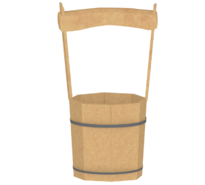 手桶のイラスト