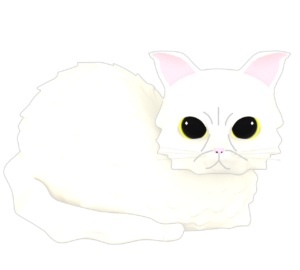 ペルシャ猫のイラスト