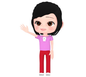 体育の授業を見る先生のイラスト