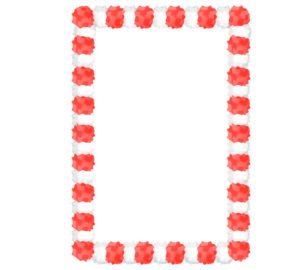 無地の案内板のイラスト（縦）