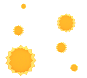 花粉のイラスト