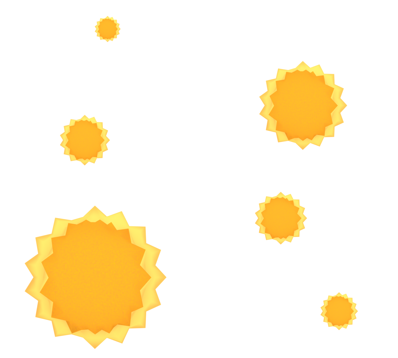 花粉のイラスト 12 花粉のイラスト