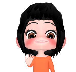 挑発する女性のイラスト