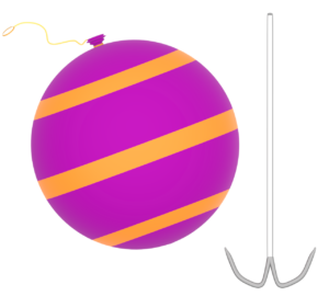 水風船のイラスト