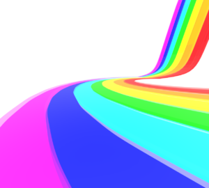 虹の橋のイラスト