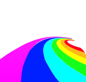 虹の橋のイラスト