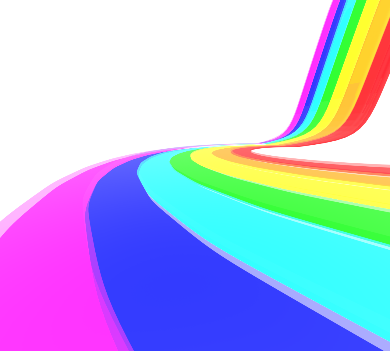 虹の橋のイラスト