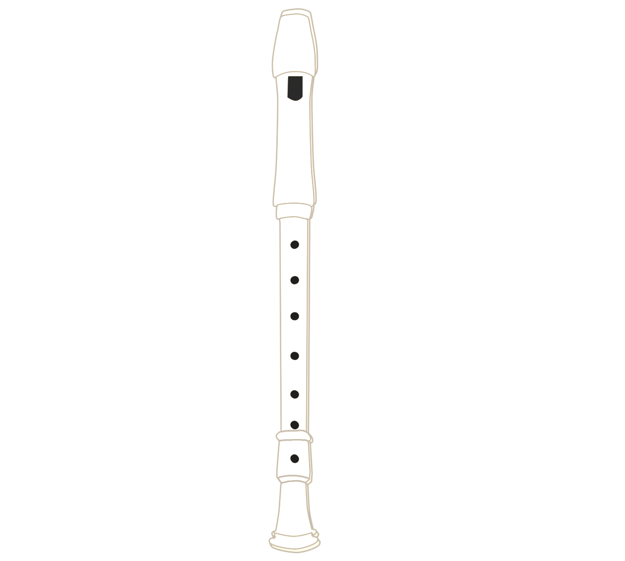 リコーダーのイラスト 2 リコーダーのイラスト