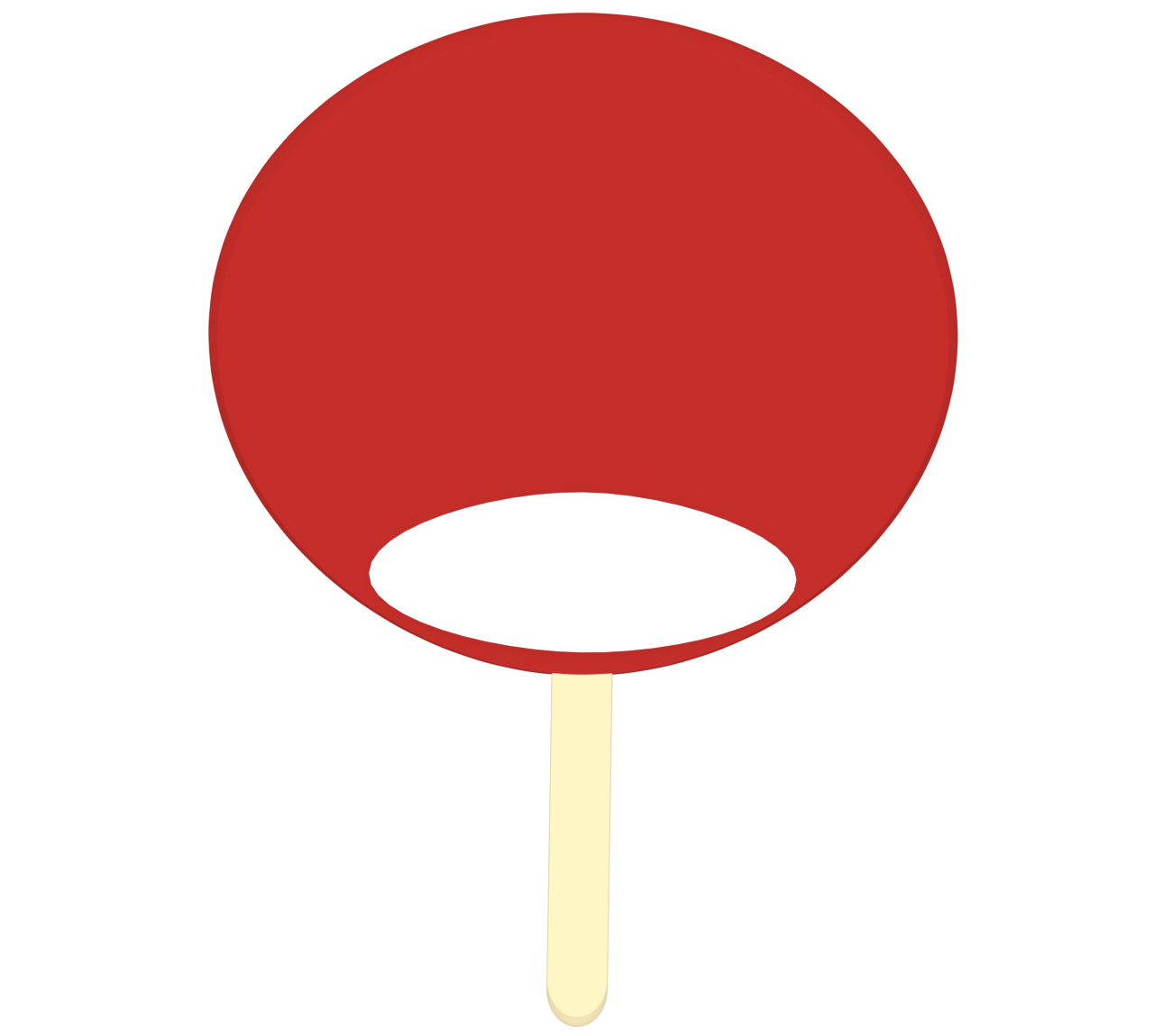 うちわのイラスト