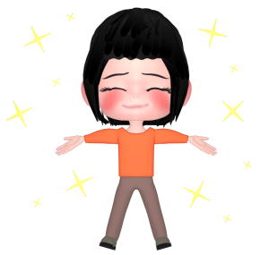 清々しい女性のイラスト