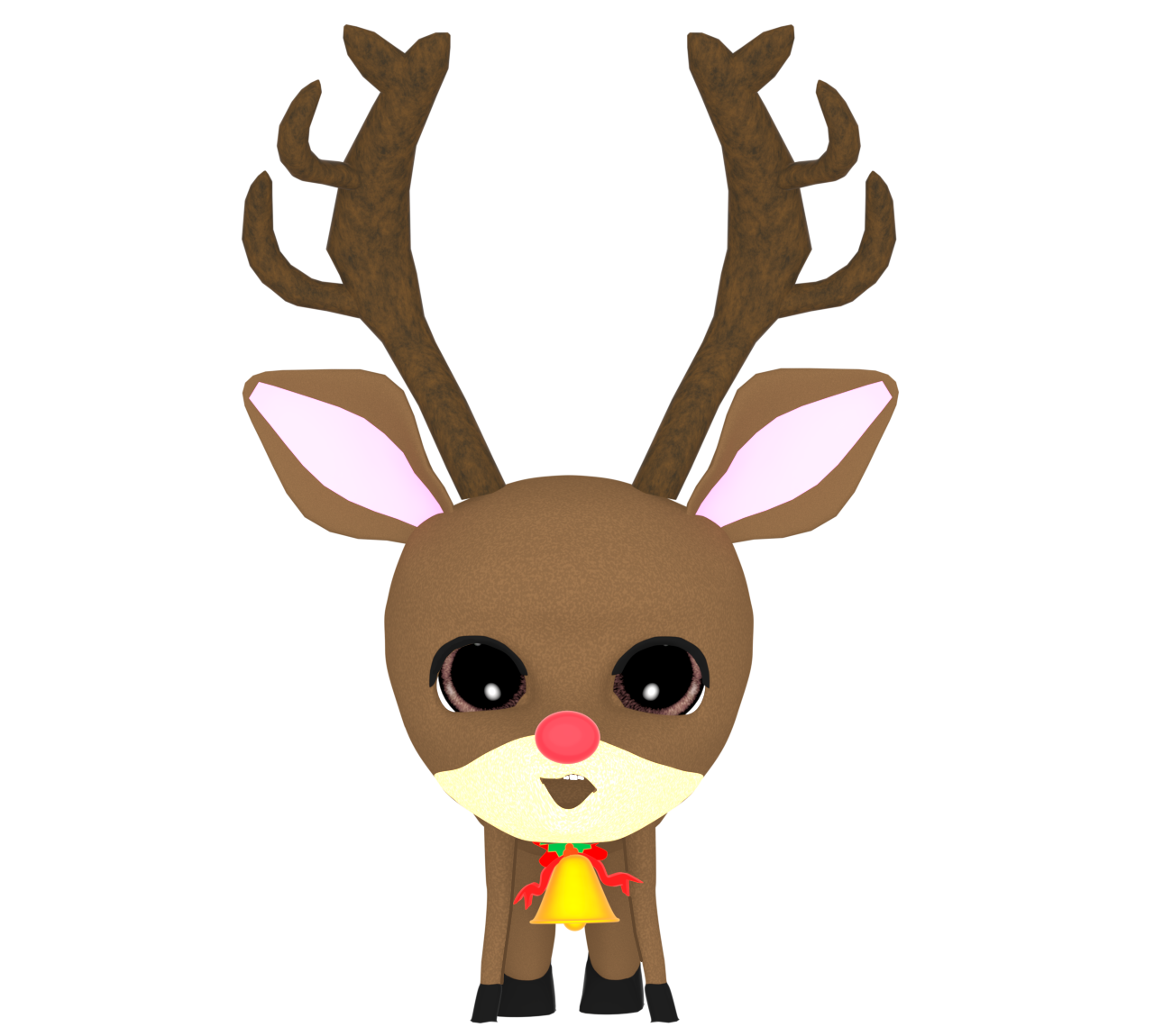 トナカイのイラスト