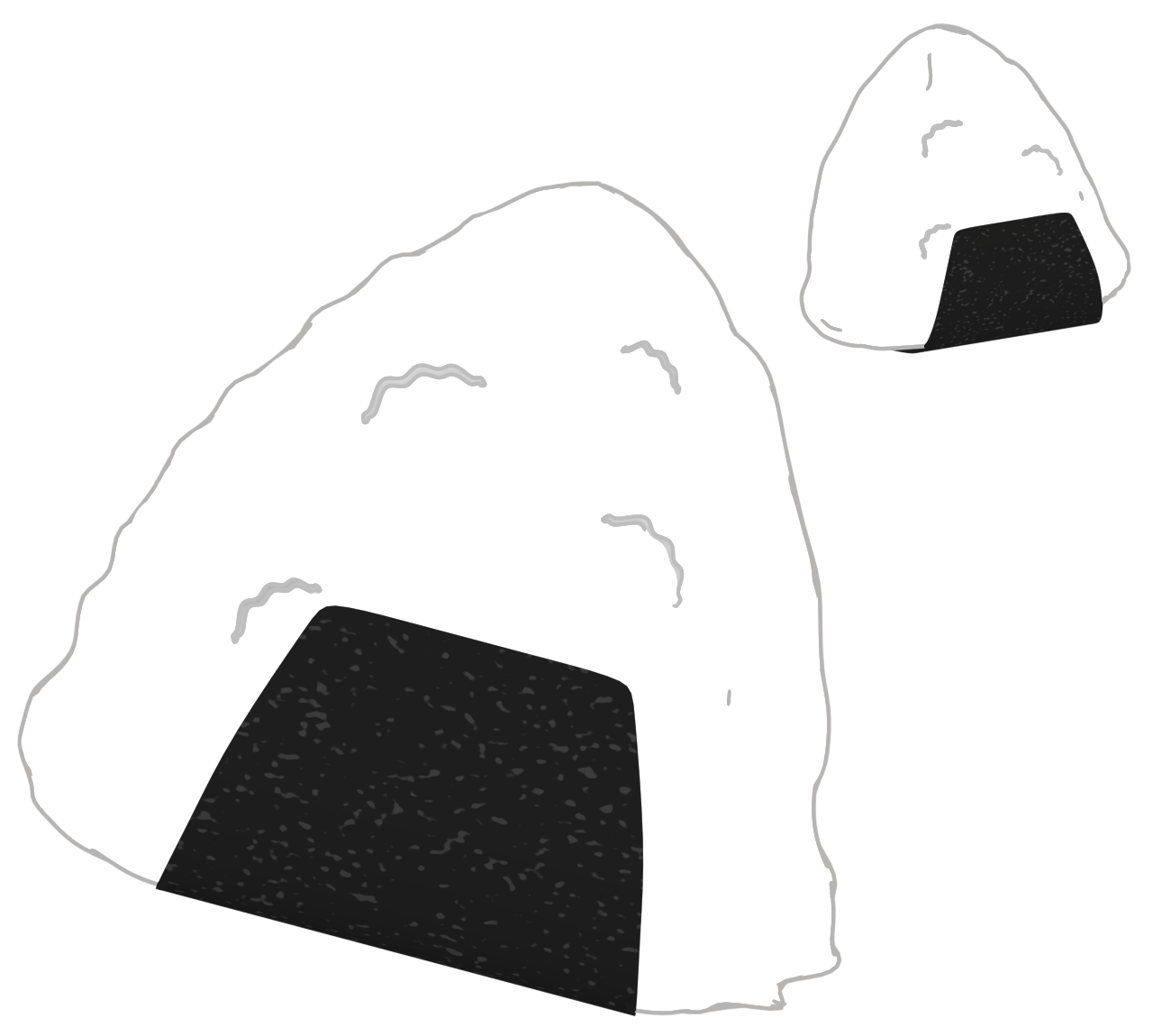 おにぎりのイラスト