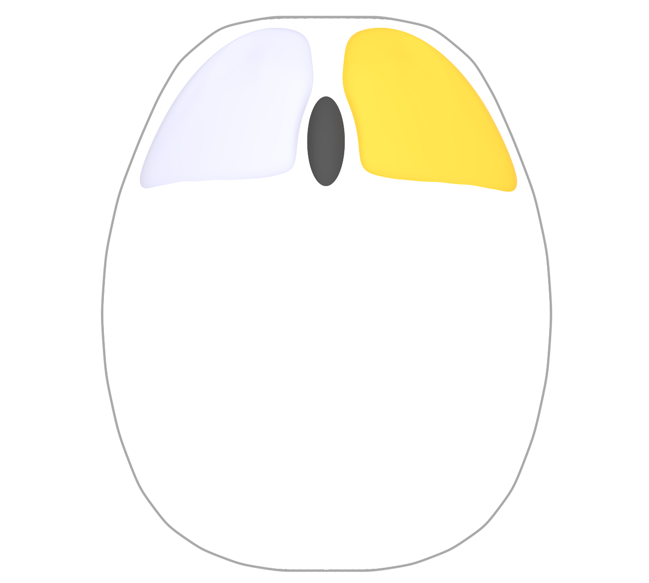 右クリックを押すマウスのイラスト 9 右クリックを押すマウスのイラスト