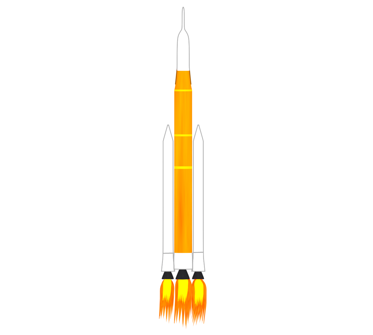 ロケットのイラスト