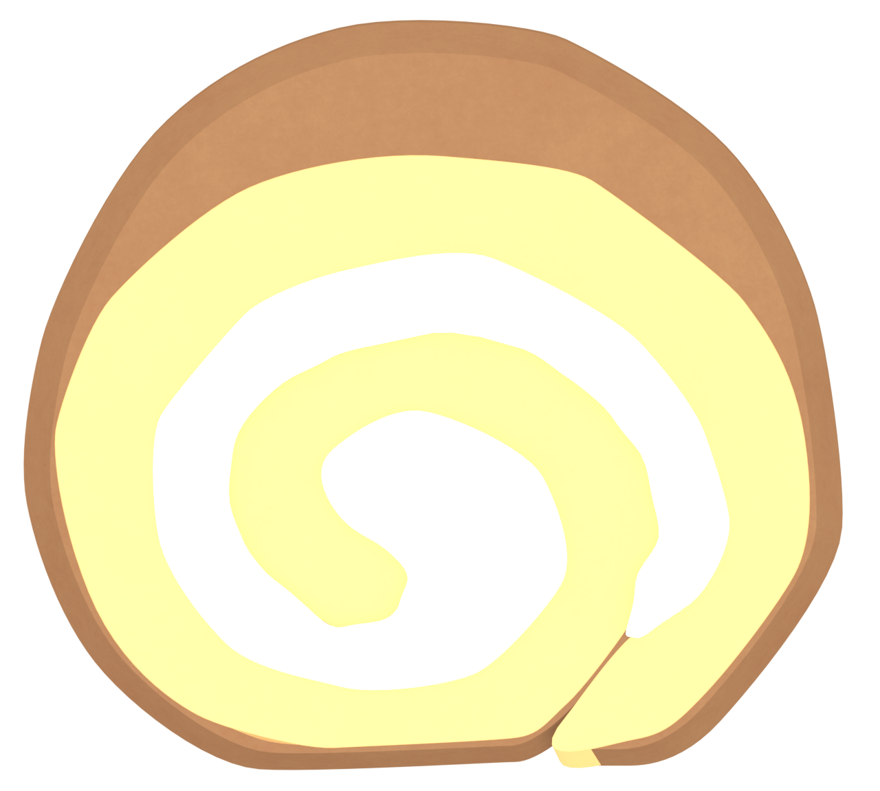 ロールケーキのイラスト