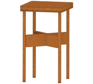 理科室の椅子のイラスト