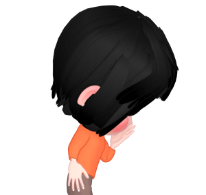 こっそりと噂話をしている女性のイラスト