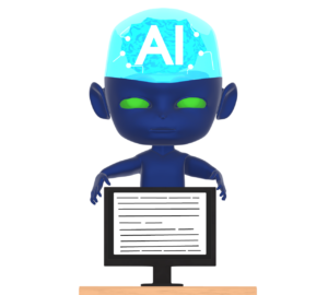文章生成AIのイラスト