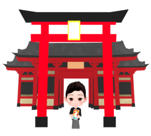 七五三のイラスト（男の子）