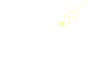 キラキラと輝く星の背景イラスト