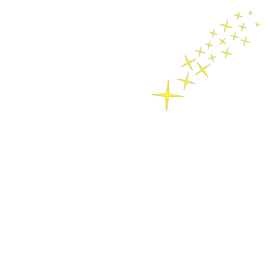 キラキラと輝く星の背景イラスト