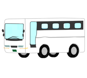 観光バスのイラスト
