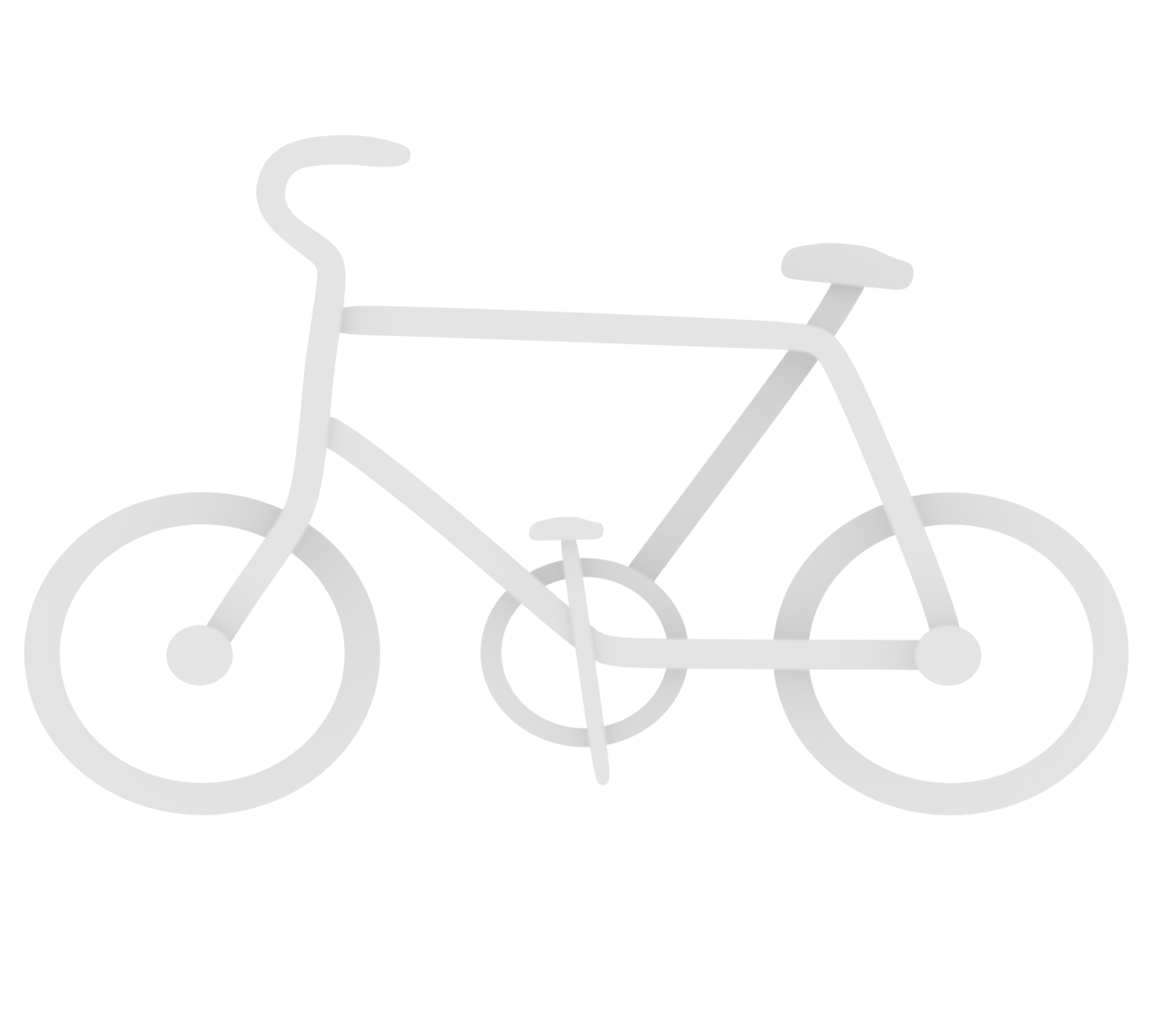 自転車のマークのイラスト