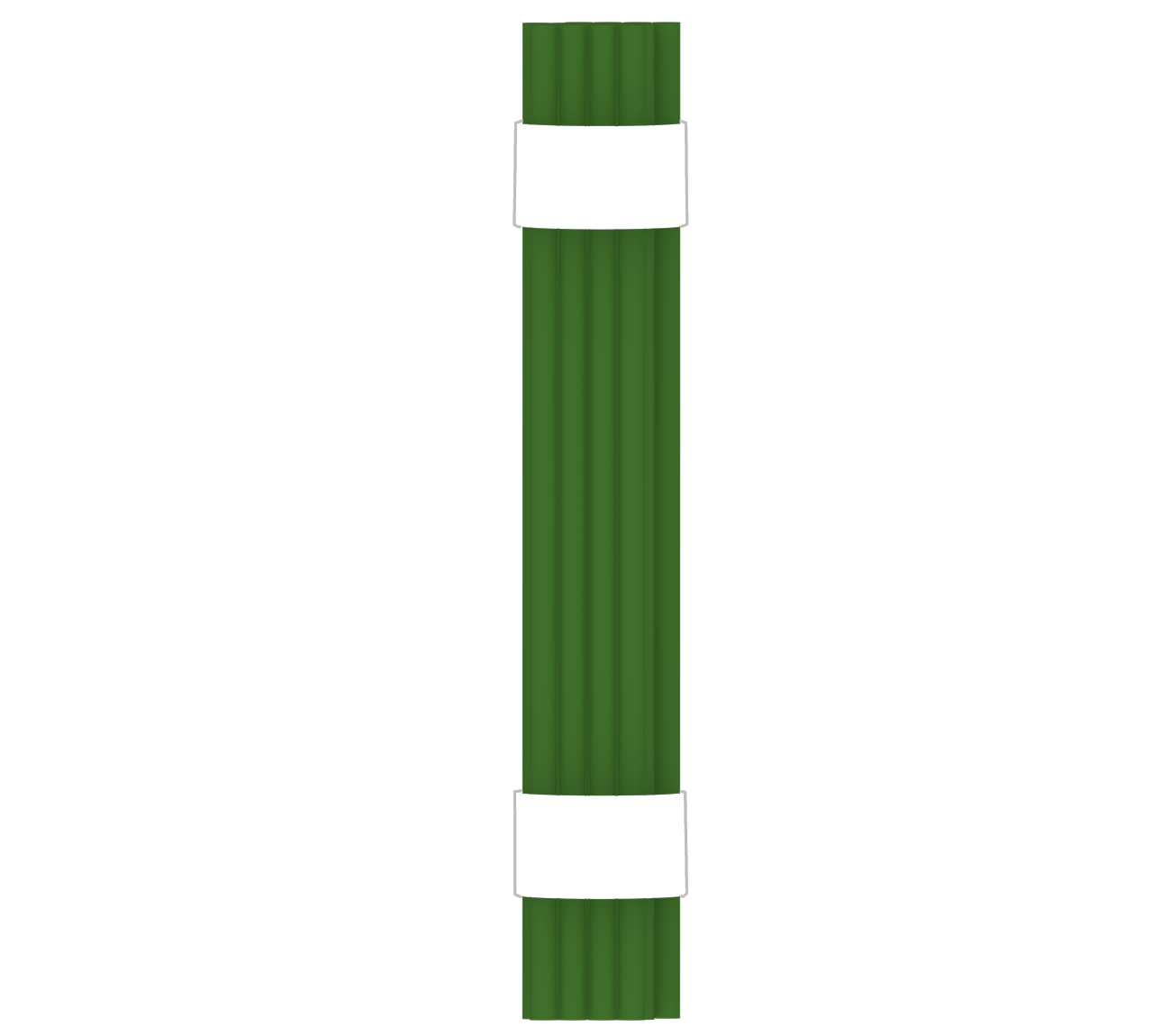 シンプルな線香のイラスト