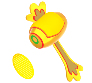 うちでのこづちと小判のイラスト