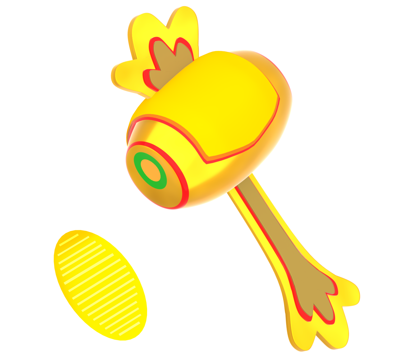 うちでのこづちと小判のイラスト