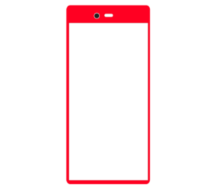 スマートフォンのマーク