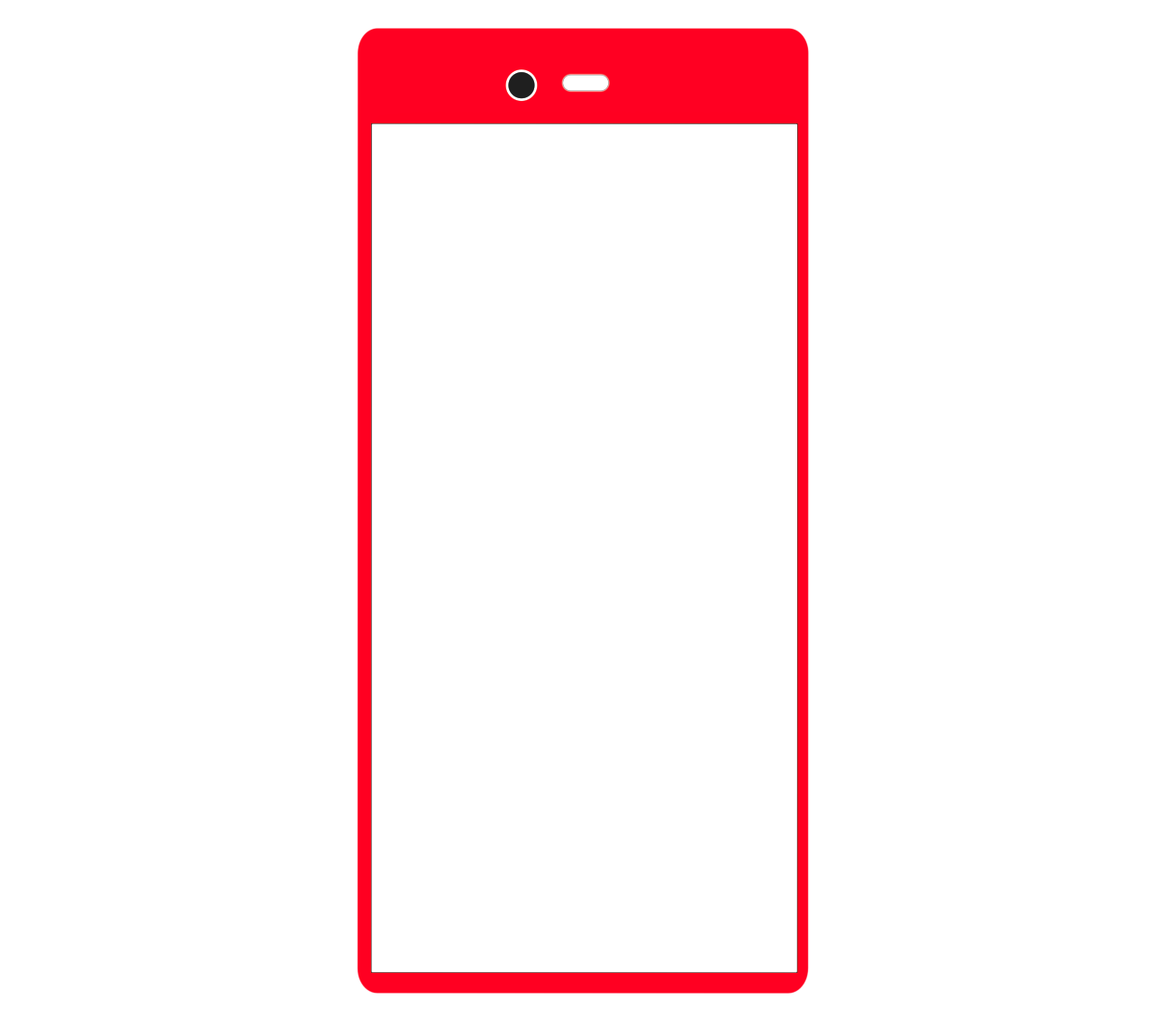 スマートフォンのマーク