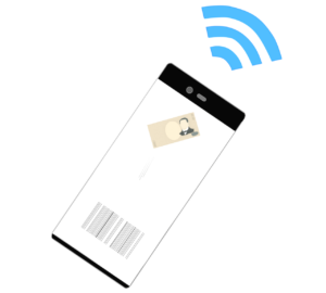 スマホ決済のイラスト