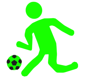 サッカーのマーク