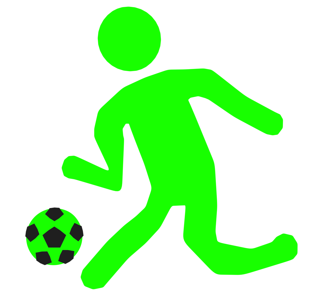 サッカーのマーク