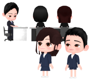 社会科見学のイラスト