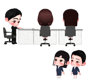 社会科見学のイラスト