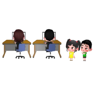 社会科見学のイラスト