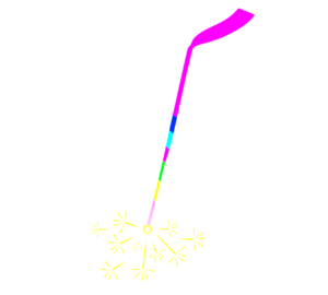 線香花火のイラスト