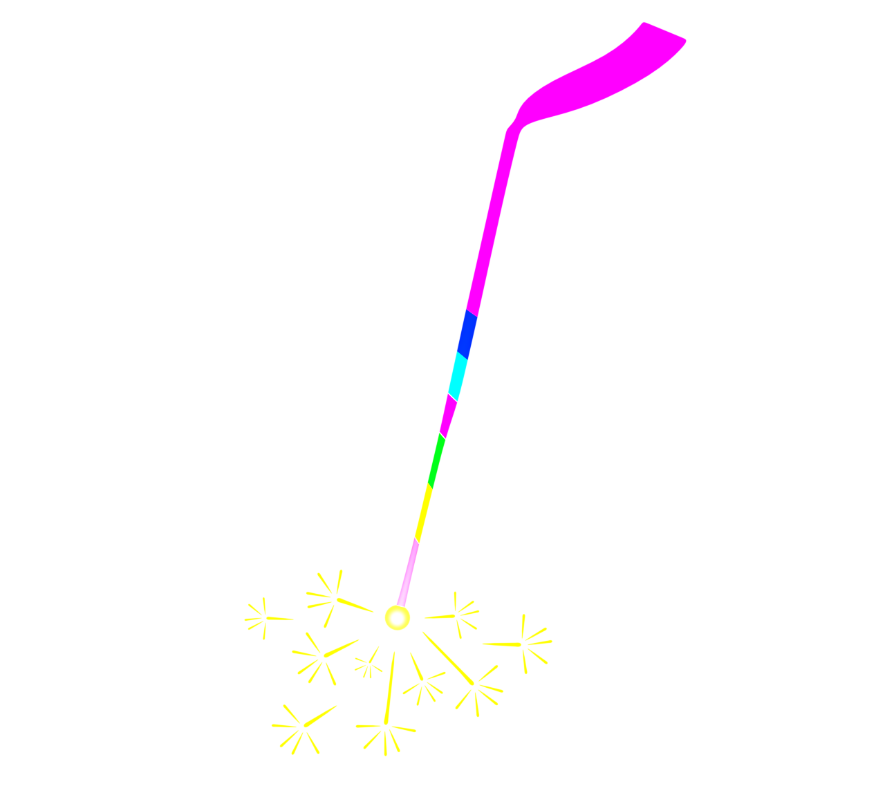 線香花火のイラスト 16 線香花火のイラスト