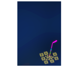 線香花火のテンプレート