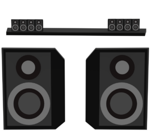 スピーカーのイラスト