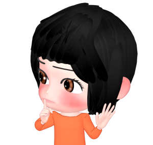 「待って！静かに」意思を伝える女性のイラスト