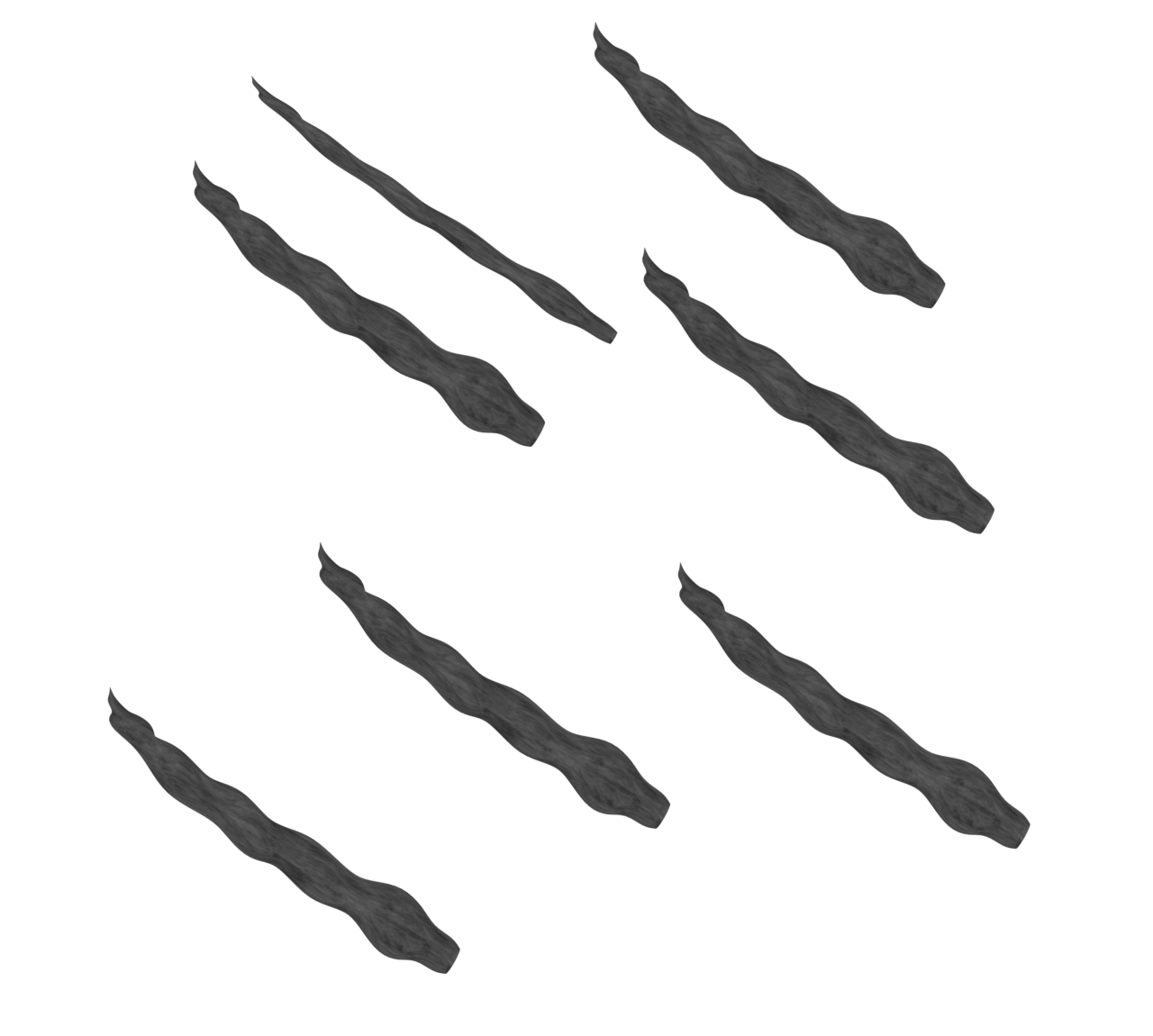 強風のイラスト