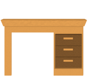 学習机のイラスト
