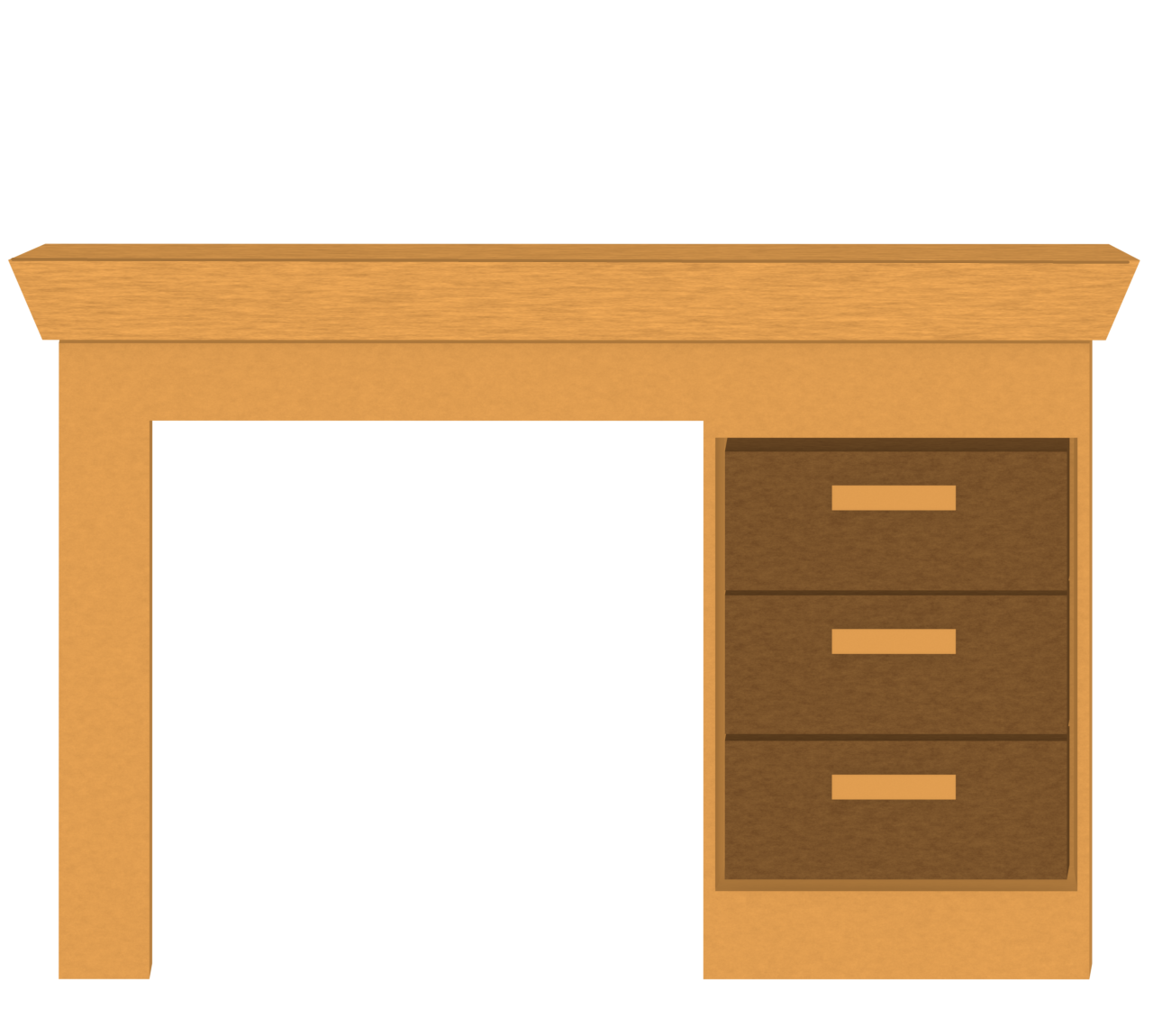 学習机のイラスト 2 学習机のイラスト